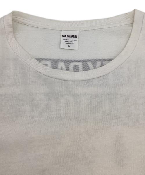 GUILTY PARTIES（ギルティーパーティーズ）GUILTY PARTIES (ギルティーパーティーズ) ROCK SWEET ROCK Tシャツ ホワイト サイズ:Lの古着・服飾アイテム