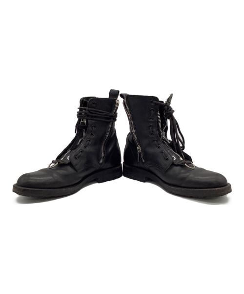 Saint Laurent Paris（サンローランパリ）Saint Laurent Paris (サンローランパリ) サイドジップアップブーツ ブラック サイズ:EU41の古着・服飾アイテム