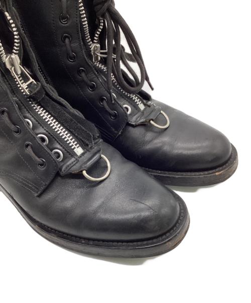 Saint Laurent Paris（サンローランパリ）Saint Laurent Paris (サンローランパリ) サイドジップアップブーツ ブラック サイズ:EU41の古着・服飾アイテム