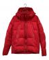 DESCENTE ALLTERRAIN（デザイント オルテライン）の古着「水沢ダウン NON-QUILT WATERPROOF DOWN」｜レッド