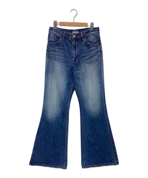 DEUXIEME CLASSE（ドゥーズィエム クラス）DEUXIEME CLASSE (ドゥーズィエム クラス) Attick by Johnbull (アティックバイジョンブル) FLARE DENIM（フレア デニム） インディゴ サイズ:Sの古着・服飾アイテム