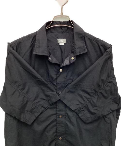 THE NORTH FACE（ザ ノース フェイス）THE NORTH FACE (ザ ノース フェイス) ショートスリーブヌプシシャツ ブラック サイズ:XLの古着・服飾アイテム
