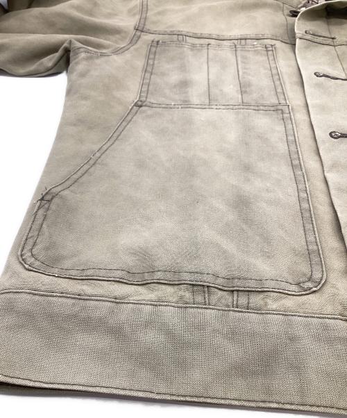 FILSON（フィルソン）FILSON (フィルソン) TIN CLOTH SHORT LINED CRUISER（ティンクロス ショート ラインド クルーザー） ベージュ サイズ:Sの古着・服飾アイテム