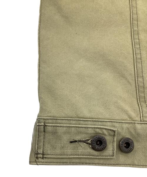 FILSON（フィルソン）FILSON (フィルソン) TIN CLOTH SHORT LINED CRUISER（ティンクロス ショート ラインド クルーザー） ベージュ サイズ:Sの古着・服飾アイテム