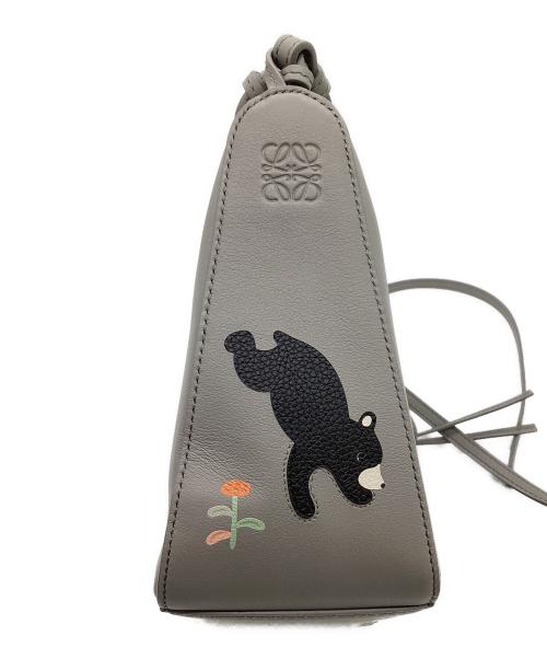 LOEWE（ロエベ）LOEWE (ロエベ) Suna Fujita (スナ フジタ) ハンモック ホーボー ミニ グレーの古着・服飾アイテム