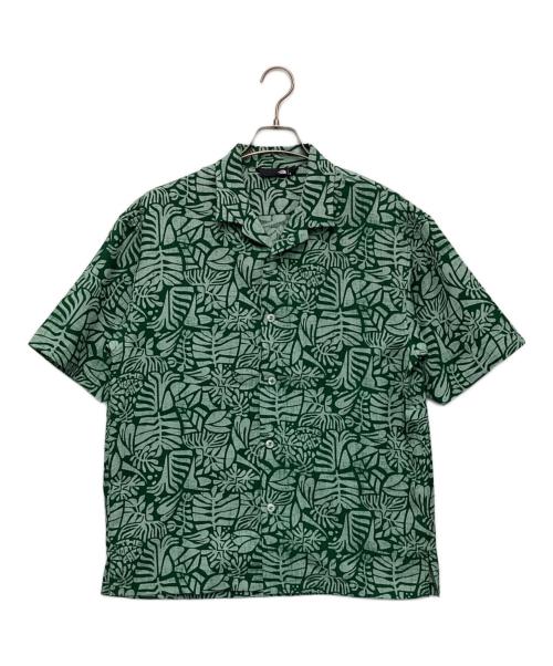 THE NORTH FACE（ザ ノース フェイス）THE NORTH FACE (ザ ノース フェイス) Aloha Vent Shirt（アロハ ベント シャツ） グリーン サイズ:Mの古着・服飾アイテム