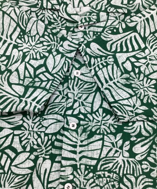 THE NORTH FACE（ザ ノース フェイス）THE NORTH FACE (ザ ノース フェイス) Aloha Vent Shirt（アロハ ベント シャツ） グリーン サイズ:Mの古着・服飾アイテム