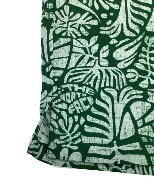 THE NORTH FACE（ザ ノース フェイス）THE NORTH FACE (ザ ノース フェイス) Aloha Vent Shirt（アロハ ベント シャツ） グリーン サイズ:Mの古着・服飾アイテム
