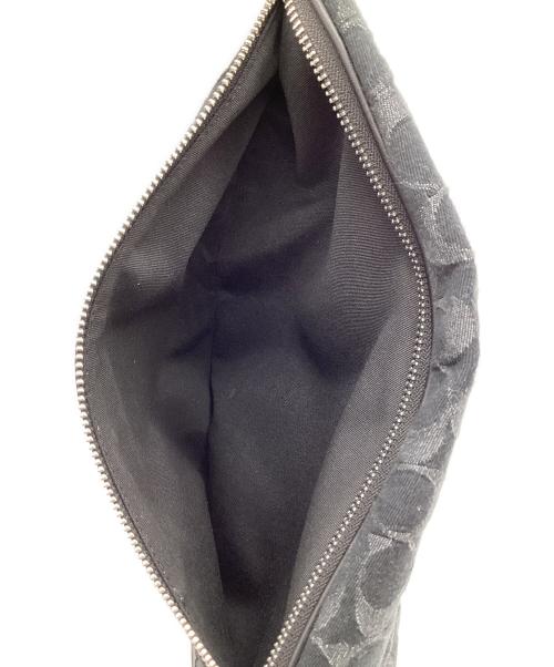 COACH（コーチ）COACH (コーチ) ドミニク スリング パック シグネチャー デニム ブラックの古着・服飾アイテム