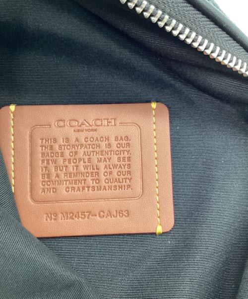 COACH（コーチ）COACH (コーチ) ドミニク スリング パック シグネチャー デニム ブラックの古着・服飾アイテム