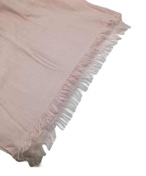 HERMES（エルメス）HERMES (エルメス) 大判ストール ピンクの古着・服飾アイテム