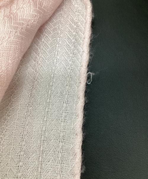 HERMES（エルメス）HERMES (エルメス) 大判ストール ピンクの古着・服飾アイテム