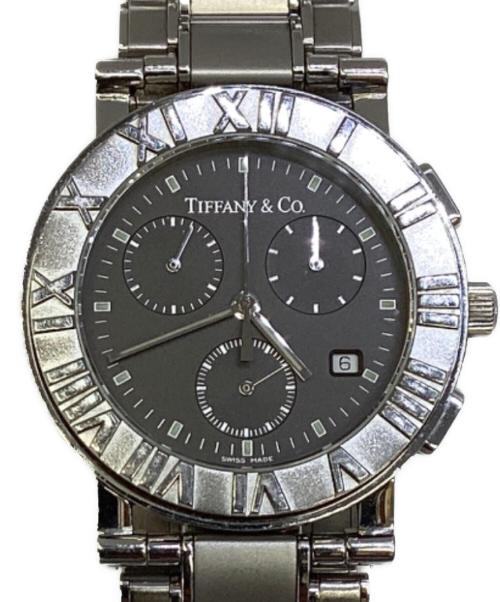 TIFFANY & Co.（ティファニー）TIFFANY & Co. (ティファニー) ATLAS（アトラス）クロノグラフ クォーツ腕時計の古着・服飾アイテム