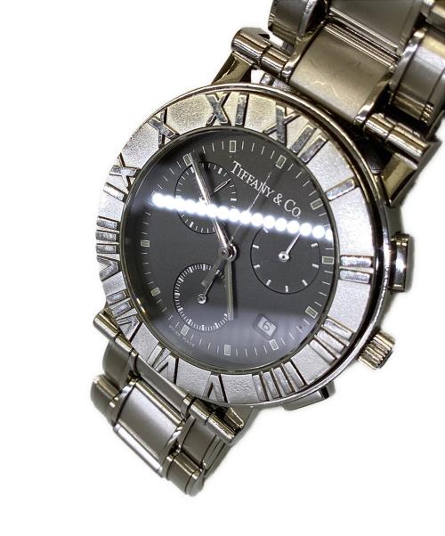 TIFFANY & Co.（ティファニー）TIFFANY & Co. (ティファニー) ATLAS（アトラス）クロノグラフ クォーツ腕時計の古着・服飾アイテム