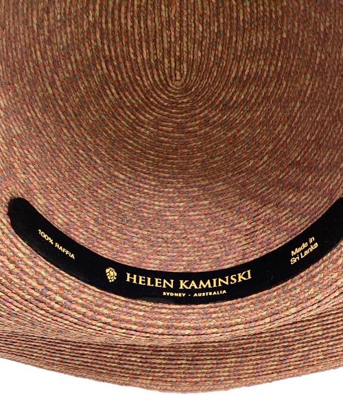HELEN KAMINSKI（ヘレンカミンスキー）HELEN KAMINSKI (ヘレンカミンスキー) ラフィアハット ベージュの古着・服飾アイテム