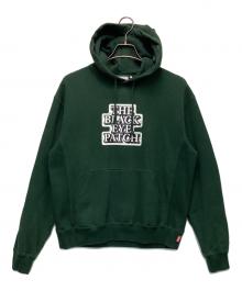 BlackEyePatch（ブラックアイパッチ）の古着「プルオーバーパーカー」｜グリーン