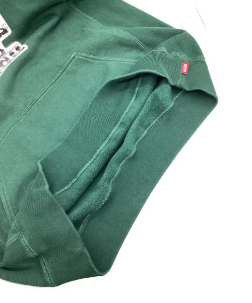 BlackEyePatch（ブラックアイパッチ）BlackEyePatch (ブラックアイパッチ) プルオーバーパーカー グリーン サイズ:Sの古着・服飾アイテム