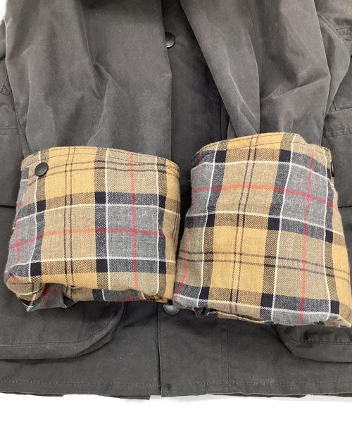 Barbour（バブアー）Barbour (バブアー) OVERSIZED WAX BEDALE（オーバーサイズ ワックス ビデイル）ジャケット グレー サイズ:38の古着・服飾アイテム