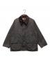 Barbour（バブアー）の古着「OVERSIZED WAX BEDALE（オーバーサイズ ワックス ビデイル）ジャケット」｜グレー