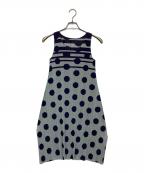 PLEATS PLEASEプリーツプリーズ）の古着「ノースリーブワンピース」｜グレー