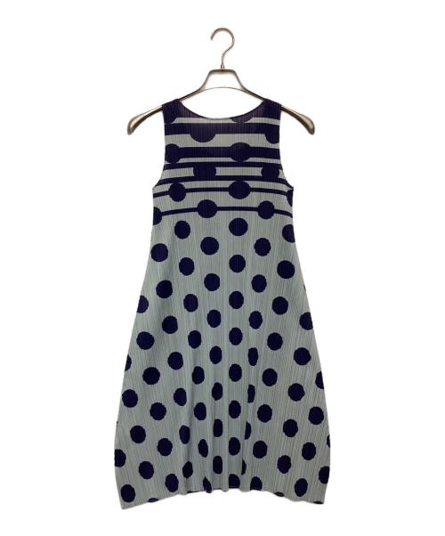 PLEATS PLEASE（プリーツプリーズ）PLEATS PLEASE (プリーツプリーズ) ノースリーブワンピース グレー サイズ:4の古着・服飾アイテム