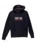 SUPREME（シュプリーム）の古着「RIOT PULLOVER HOODIE（ライオット プルオーバー フーディー）」｜ブラック