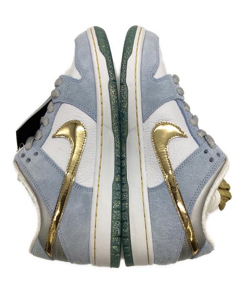 NIKE SB（ナイキエスビー）NIKE SB (ナイキエスビー) SEAN SILVER DUNK LOW PRO QS（ダンク ロー プロ クイック ストライク）スニーカー ライトブルー×ホワイト サイズ:27cmの古着・服飾アイテム