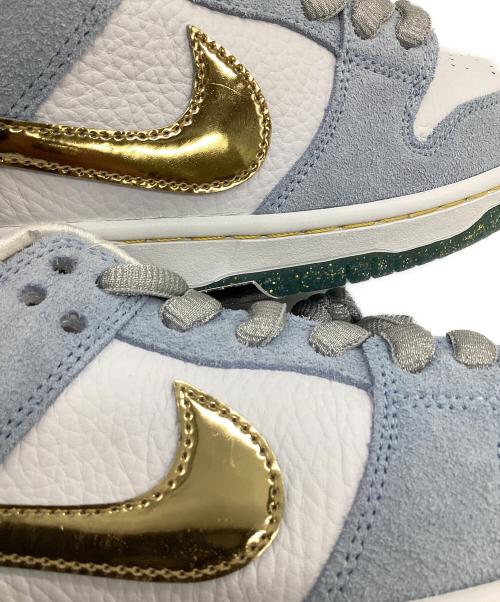 NIKE SB（ナイキエスビー）NIKE SB (ナイキエスビー) SEAN SILVER DUNK LOW PRO QS（ダンク ロー プロ クイック ストライク）スニーカー ライトブルー×ホワイト サイズ:27cmの古着・服飾アイテム