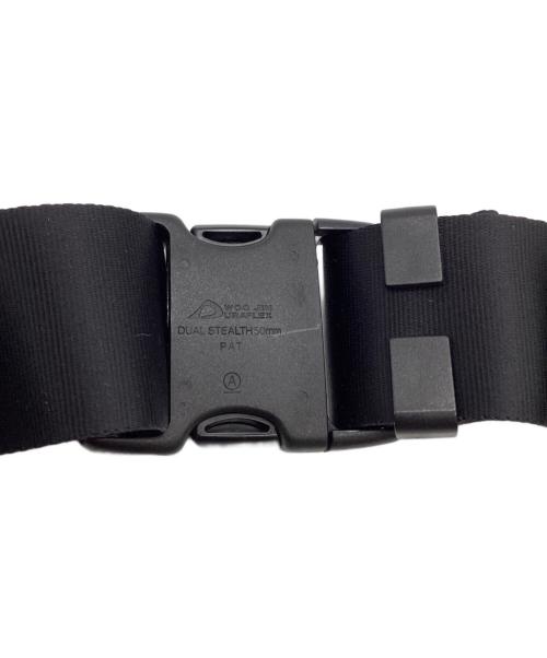 PORTER（ポーター）PORTER (ポーター) JAM HOME MADE (ジャムホームメイド) スタッズ ウエストバッグ ブラック×シルバーの古着・服飾アイテム