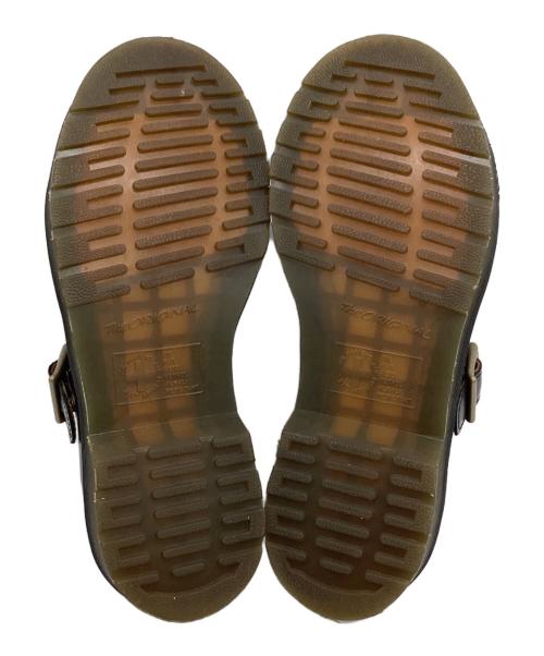 Dr.Martens（ドクターマーチン）Dr.Martens (ドクターマーチン) POLLEY T BAR SHOE（ポリー Tバーシューズ） ブラック サイズ:UK4の古着・服飾アイテム