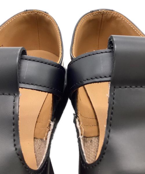 Dr.Martens（ドクターマーチン）Dr.Martens (ドクターマーチン) POLLEY T BAR SHOE（ポリー Tバーシューズ） ブラック サイズ:UK4の古着・服飾アイテム