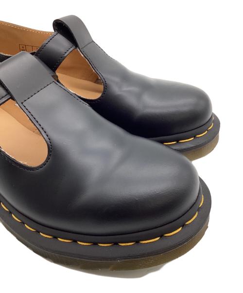 Dr.Martens（ドクターマーチン）Dr.Martens (ドクターマーチン) POLLEY T BAR SHOE（ポリー Tバーシューズ） ブラック サイズ:UK4の古着・服飾アイテム