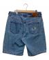 9090 (ナインティナインティ) Boxer Docked Denim Shorts（ボクサー ドックド デニム パンツ） インディゴ サイズ:XL：5000円