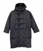 Traditional Weatherwearトラディショナルウェザーウェア）の古着「OVERTON（オーバートン）ダッフルキルティングコート」｜ブラック