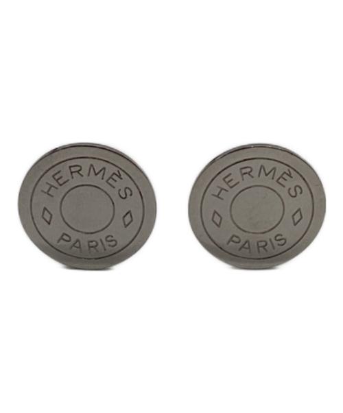 HERMES（エルメス）HERMES (エルメス) セリエ イヤリング シルバーの古着・服飾アイテム