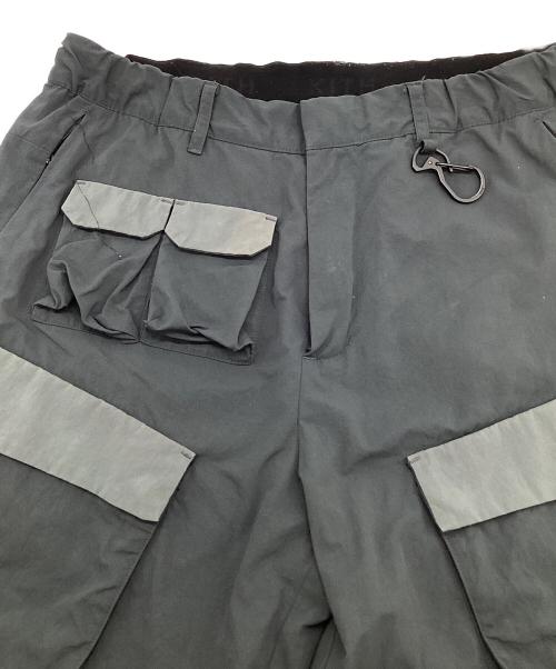 KITH（キス）KITH (キス) ナイロン カーゴパンツ グレー サイズ:Sの古着・服飾アイテム