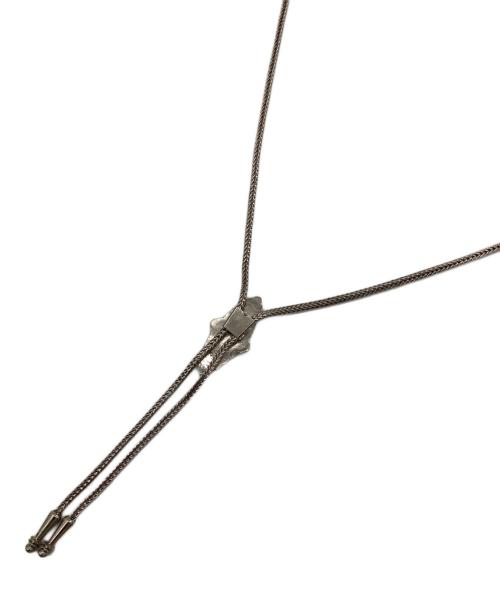 TOGA ARCHIVES（トーガアーカイブス）TOGA ARCHIVES (トーガアーカイブス) メタルチェーンループタイ シルバーの古着・服飾アイテム