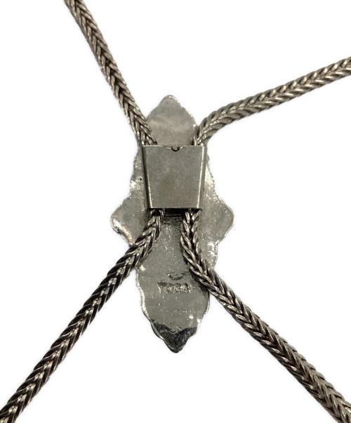 TOGA ARCHIVES（トーガアーカイブス）TOGA ARCHIVES (トーガアーカイブス) メタルチェーンループタイ シルバーの古着・服飾アイテム