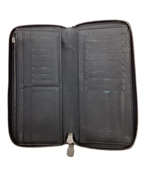 LOUIS VUITTON（ルイ ヴィトン）LOUIS VUITTON (ルイ ヴィトン) ダミエ アンフィニ ジッピーウォレット ヴェルティカル ブラックの古着・服飾アイテム