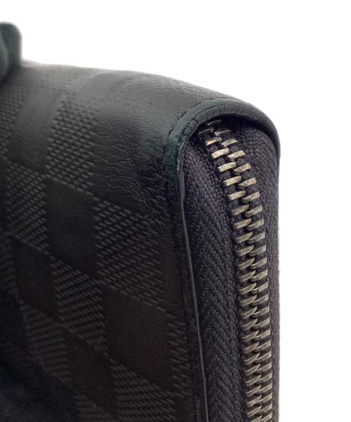LOUIS VUITTON（ルイ ヴィトン）LOUIS VUITTON (ルイ ヴィトン) ダミエ アンフィニ ジッピーウォレット ヴェルティカル ブラックの古着・服飾アイテム