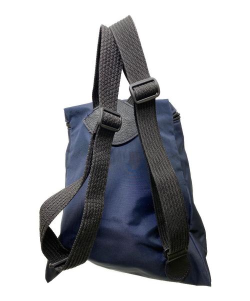 Herve Chapelier（エルベシャプリエ）Herve Chapelier (エルベシャプリエ) ミニナイロンリュック ネイビー×ブラックの古着・服飾アイテム