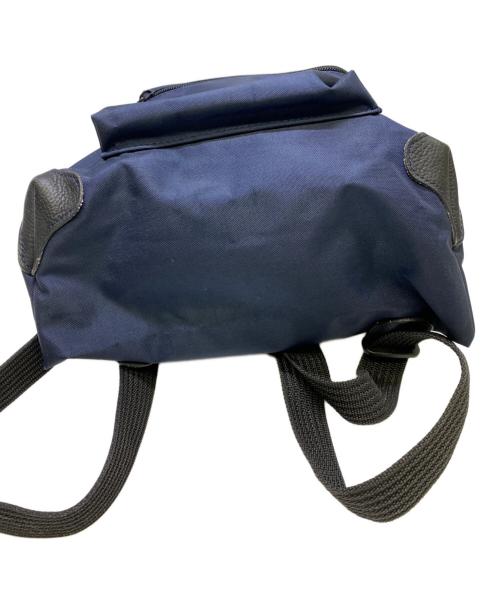 Herve Chapelier（エルベシャプリエ）Herve Chapelier (エルベシャプリエ) ミニナイロンリュック ネイビー×ブラックの古着・服飾アイテム