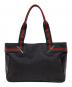 GUCCI (グッチ) シェリーライン ハンドバッグ ブラック：19000円