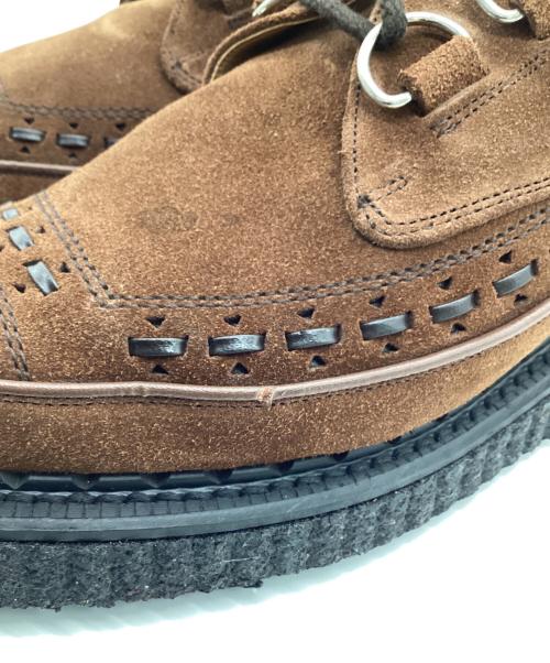 GEORGE COX（ジョージコックス）GEORGE COX (ジョージコックス) 13012 ラバーソール シューズ ブラウン サイズ:UK8の古着・服飾アイテム