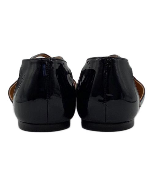 Pippichic（ピッピシック）Pippichic (ピッピシック) AMBER toe shoes 6（アンバー トゥ シューズ 6） パテントブラック サイズ:38の古着・服飾アイテム