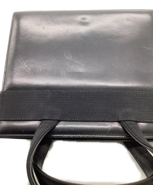 Salvatore Ferragamo（サルヴァトーレ フェラガモ）Salvatore Ferragamo (サルヴァトーレ フェラガモ) ヴァラリボン 2WAYバッグ ブラックの古着・服飾アイテム