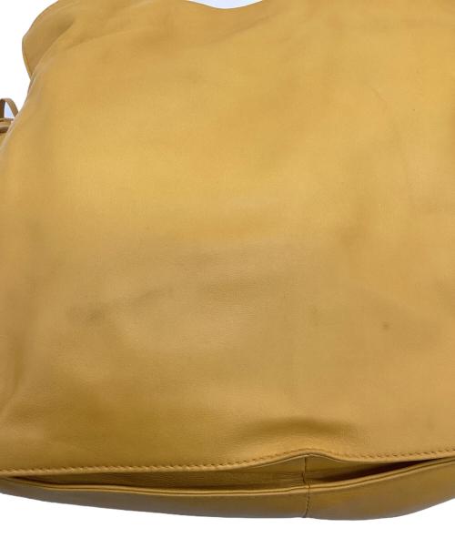 LOEWE（ロエベ）LOEWE (ロエベ) フラメンコ30　ショルダーバッグ イエローの古着・服飾アイテム