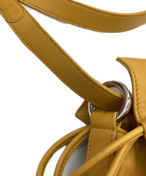 LOEWE（ロエベ）LOEWE (ロエベ) フラメンコ30　ショルダーバッグ イエローの古着・服飾アイテム