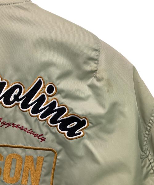 SIMPSON（シンプソン）SIMPSON (シンプソン) MA-1タイプ ジャケット カーキ サイズ:4Lの古着・服飾アイテム