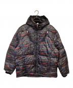 PAGELOパジェロ）の古着「ダウンジャケット」｜ブラック×グリーン